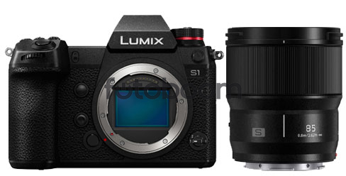 LUMIX S1 + 85mm f/1.8 S PRO con 150E Bonificacion PANASONIC
