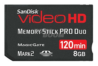 SanDisk Video HD Memory Stick PRO Duo 8GB
