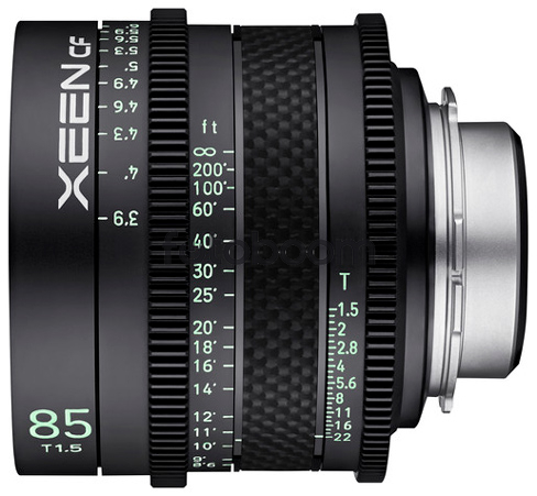 85mm T1.5 XEEN CF (Full Frame, PL)